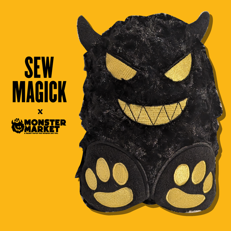 Manny Monster Plushie by Sew Magick